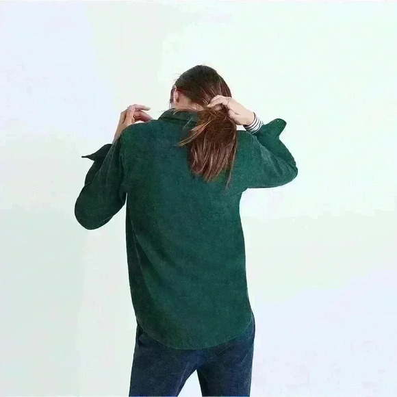 Madewell Flannel Zip-Front Popover Shirt - Picture 2 of 6